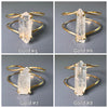 Lemurian point cuff bracelet