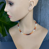 Mexican Fire Opal Beaded Necklace
