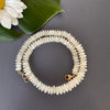Moonstone German cut beaded necklace
