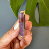 Amethyst rectangle pendant