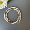 Tiffany opal smooth beads necklace