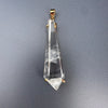 Crystal wand pendant