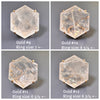 Oversized hexagon crystal quartz statement ring