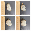 Crystal cluster pendant