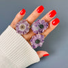 Classic amethyst stalactite statement ring