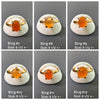 Petite oval carnelian cabochon ring