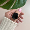 Freeform faceted black onyx ring