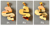 Australian mookaite serpent pendant