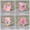 Amethyst freeform faceted cuff bracelet