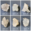 Druzy crystal quartz cluster cuff ring