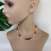 Mexican Fire Opal Beaded Necklace