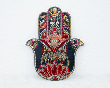 "Abundance" Hamsa Hand