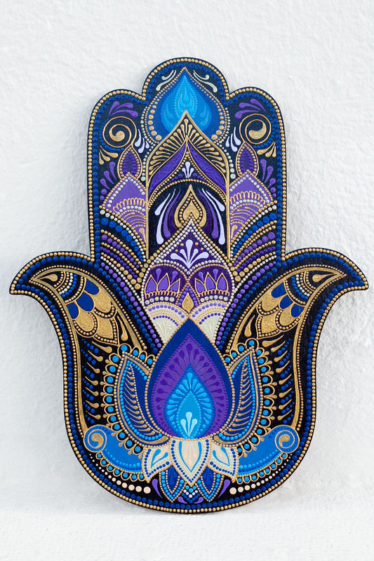 "Intuition" Hamsa Hand