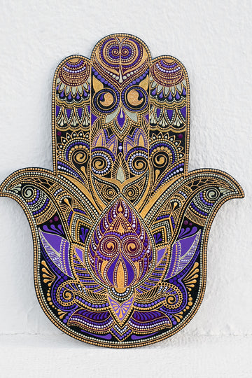 "Prosperity" Hamsa Hand
