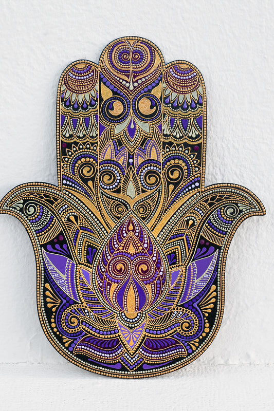 "Prosperity" Hamsa Hand