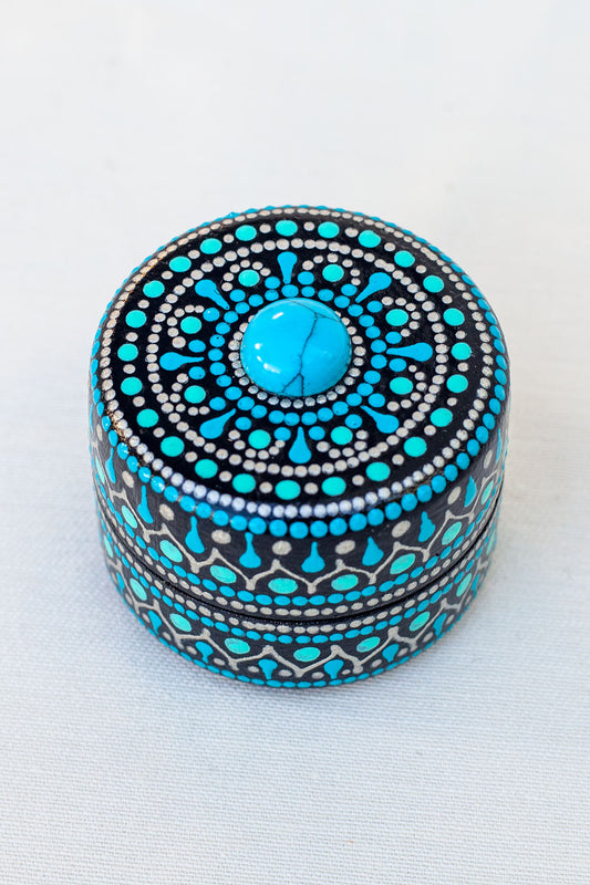 Throat Chakra Keepsake Box