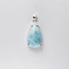 Larimar pear-shaped pendant
