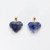 Sodalite heart pendant