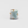 Freeform larimar ring