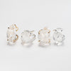 Medium chunky raw crystal statement ring