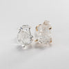 Medium chunky raw crystal statement ring