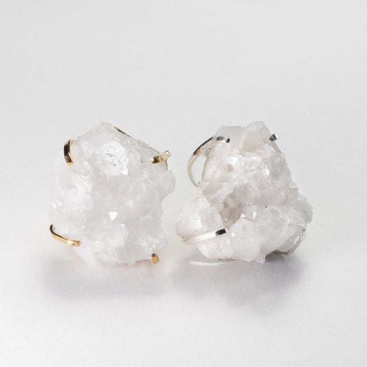 Crystal cluster ring