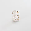 Medium chunky raw crystal statement ring