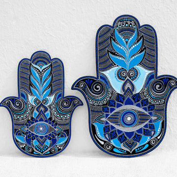 "Positive Energy" Hamsa Hand
