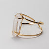 Lemurian point cuff bracelet