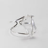 Chunky Lemurian crystal statement cuff bracelet