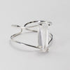 Lemurian point cuff bracelet