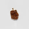 Druzy citrine cluster pendant