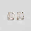 Freeform faceted crystal studs