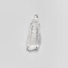 Freeform faceted lemurian crystal pendant