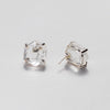 Hexagon crystal studs