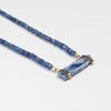 Tara Celeste — blue kyanite & raw kyanite bar necklace
