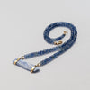 Tara Celeste — blue kyanite & raw kyanite bar necklace
