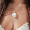 Crystal cluster pendant new