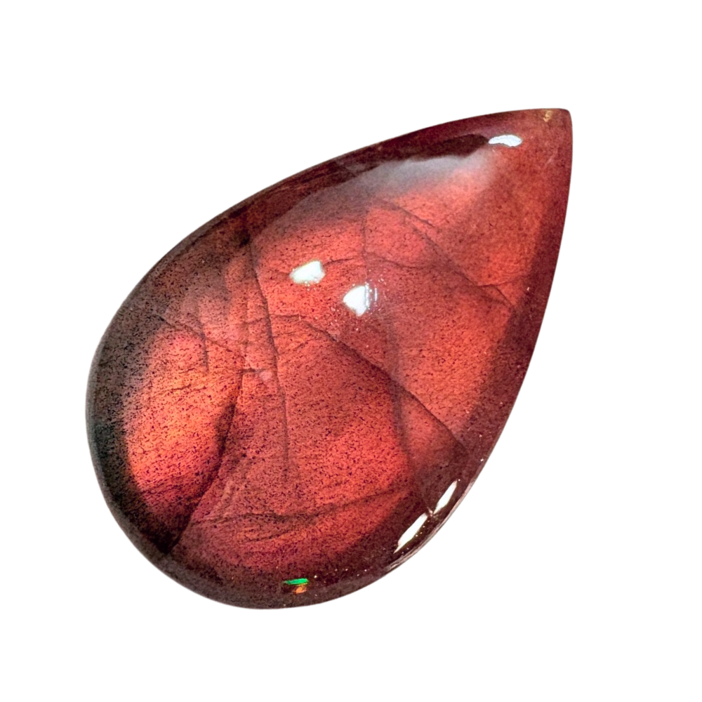 Labradorite, Red