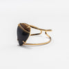 Mookaite pear-shaped cuff bracelet