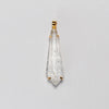 Crystal wand pendant