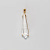 Crystal wand pendant