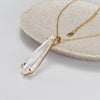 Crystal wand pendant